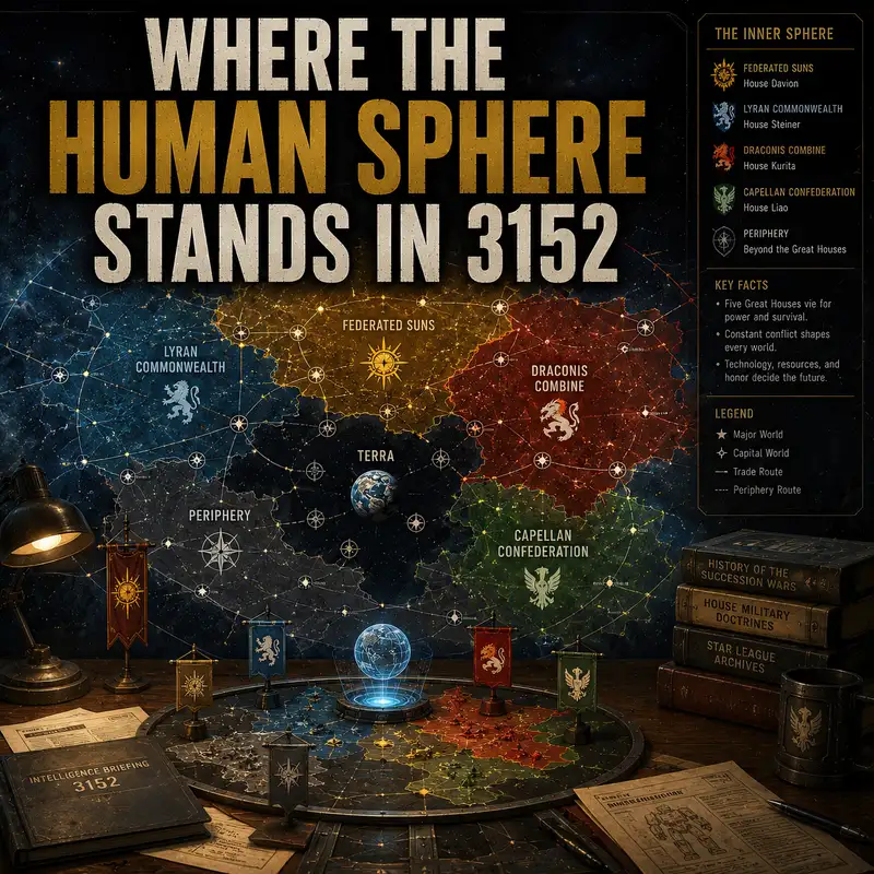 Where the Human Sphere Stands in 3152