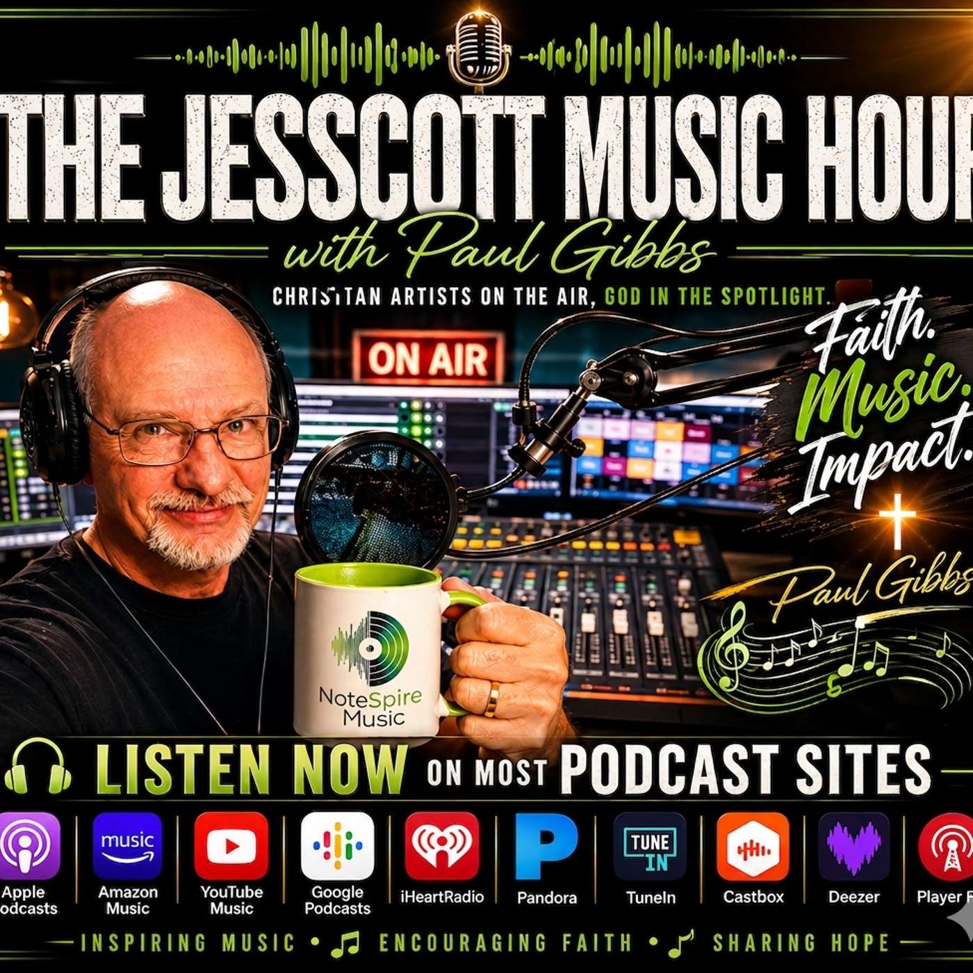 The Jesscott Music Hour Ep#540 - Lighthouses, Disco and Vitamin "Sea" episode artwork