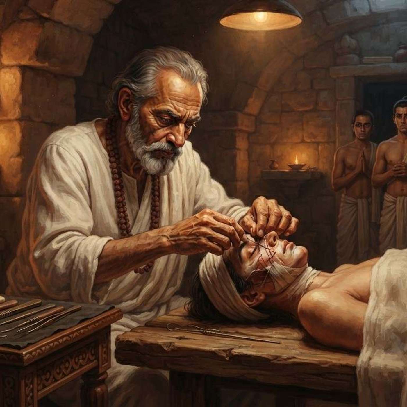 Sushruta: The Ancient Indian Surgeon Who Pioneered Plastic Surgery episode artwork