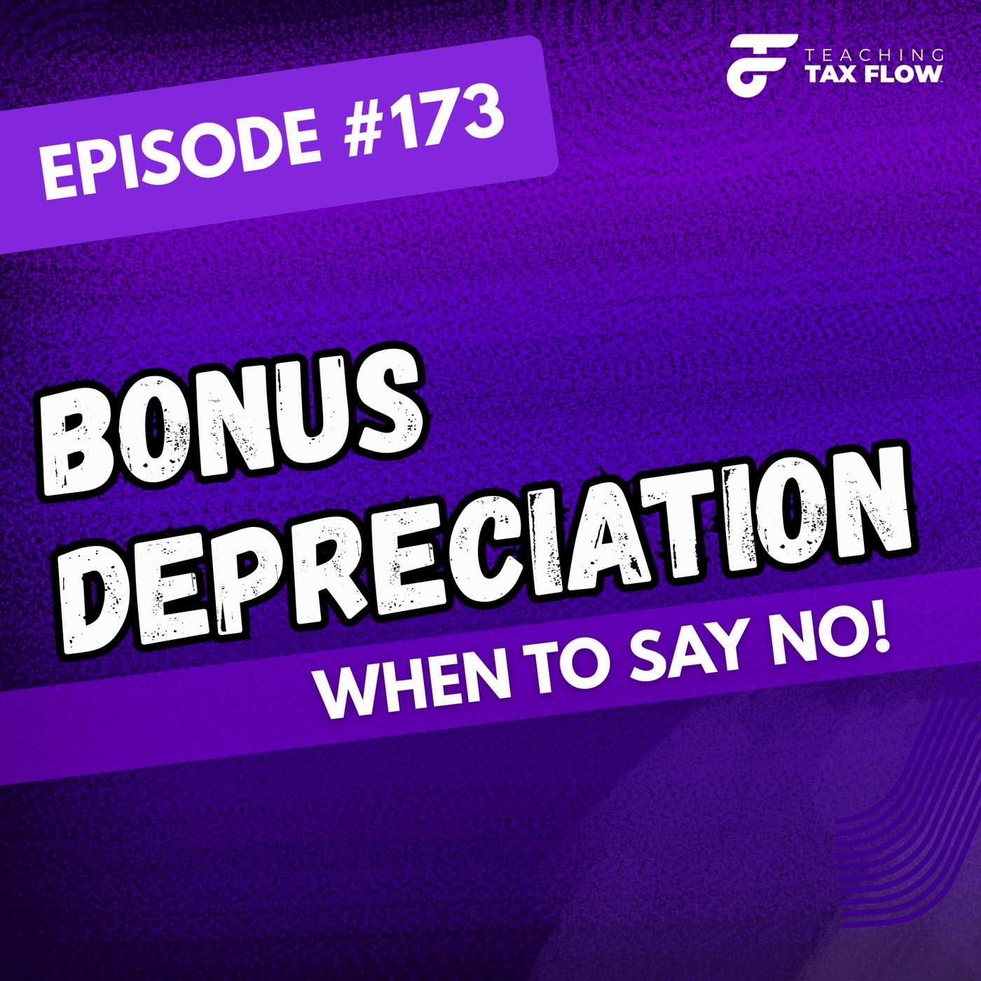 Ep. 173 | Bonus Depreciation: When NOT to Claim It