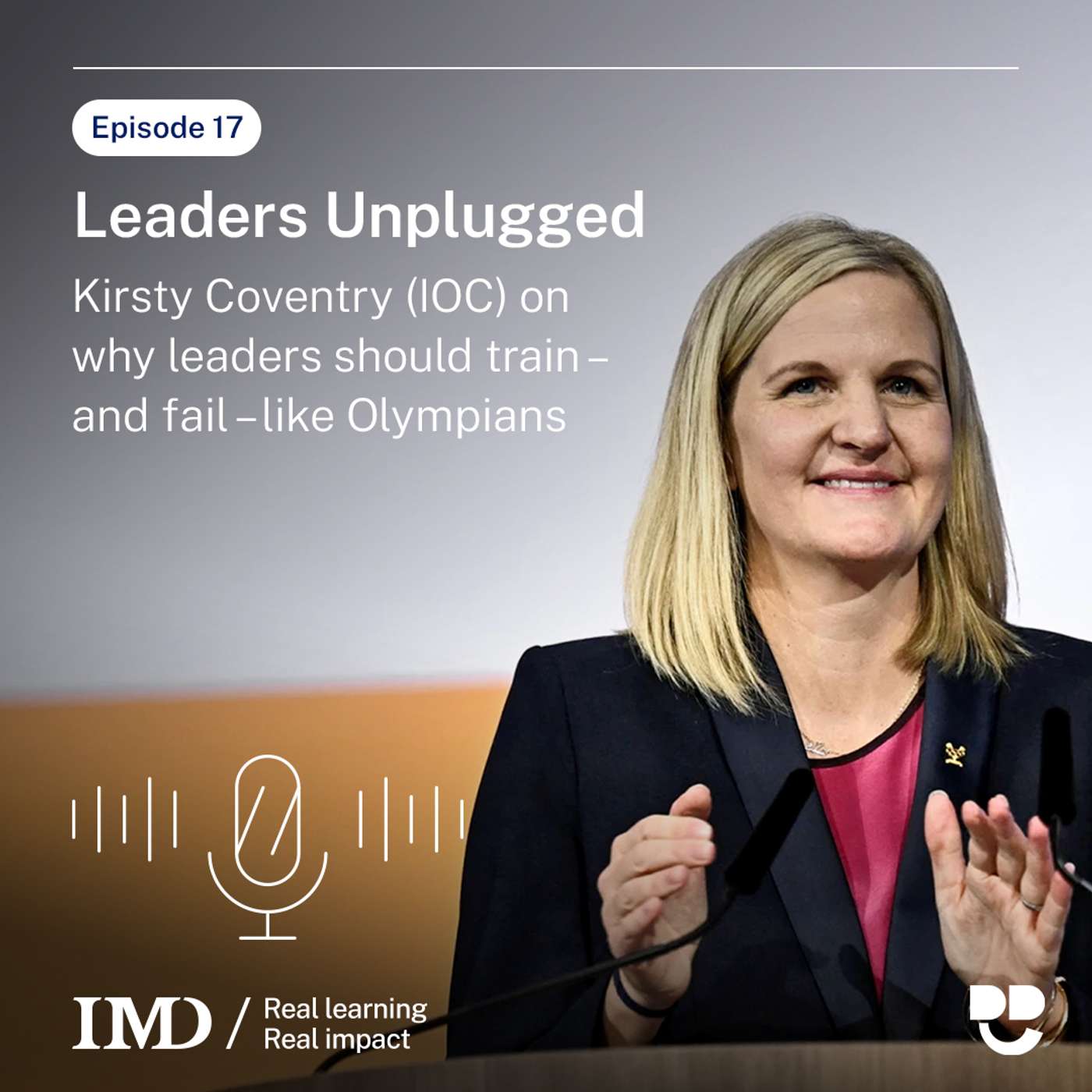 Kirsty Coventry (IOC) on why leaders should train - and fail - like Olympians