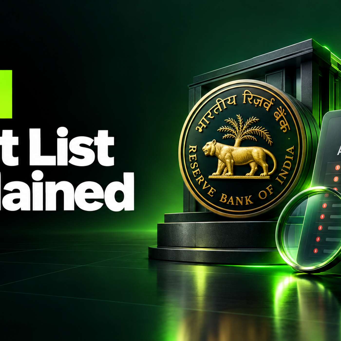 RBI Alert List Explained: What Being Listed Means and How to Check