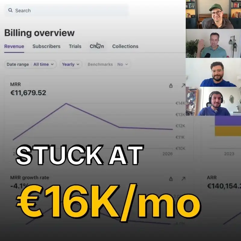 E03 w/ Craig Hewitt: Restarting growth after stuck at €16k/mo