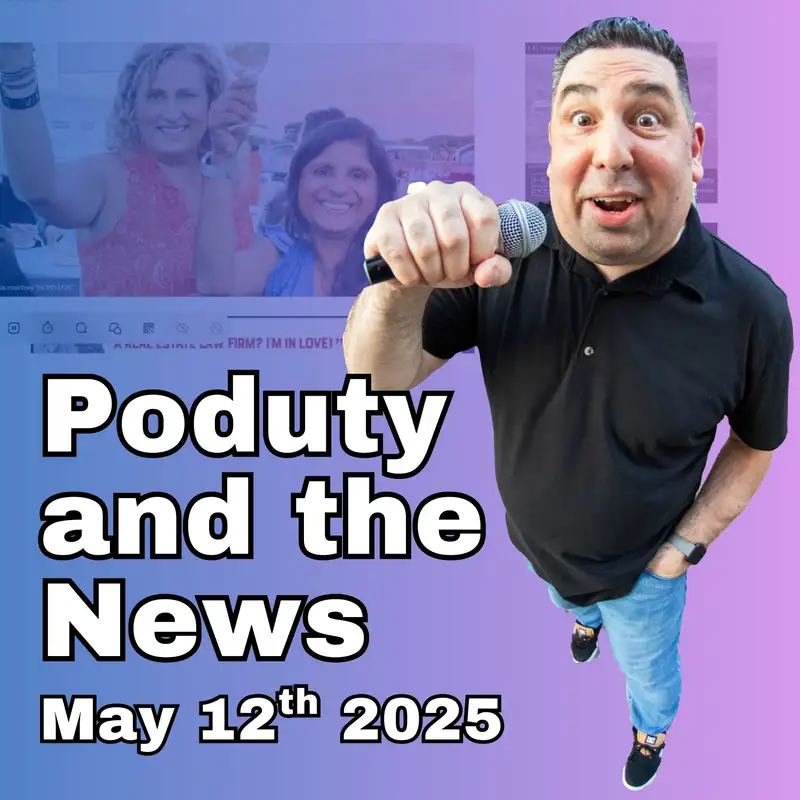 May 12, 2025 Podcast Events, Wine Stories, Spotify Plays, and NPR’s Student Challenge Unpacked