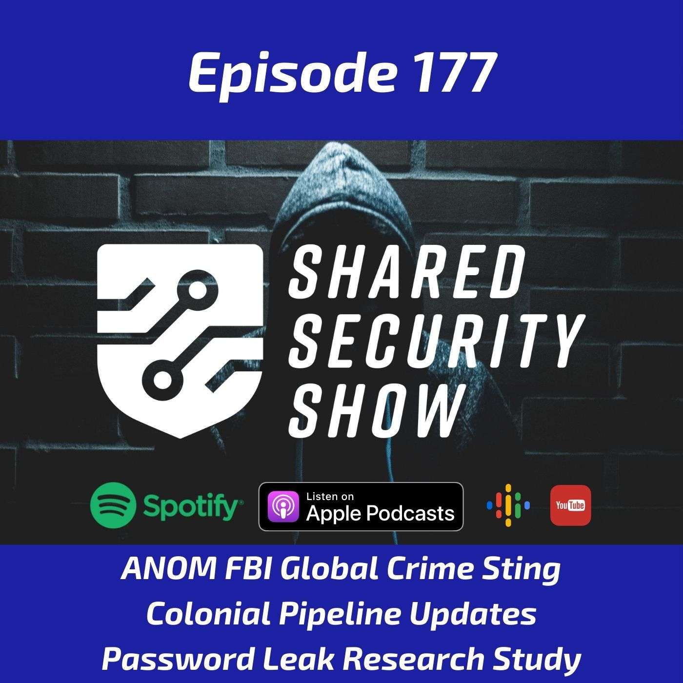 ANOM FBI Global Crime Sting, Colonial Pipeline Updates, Password Leak Research episode artwork
