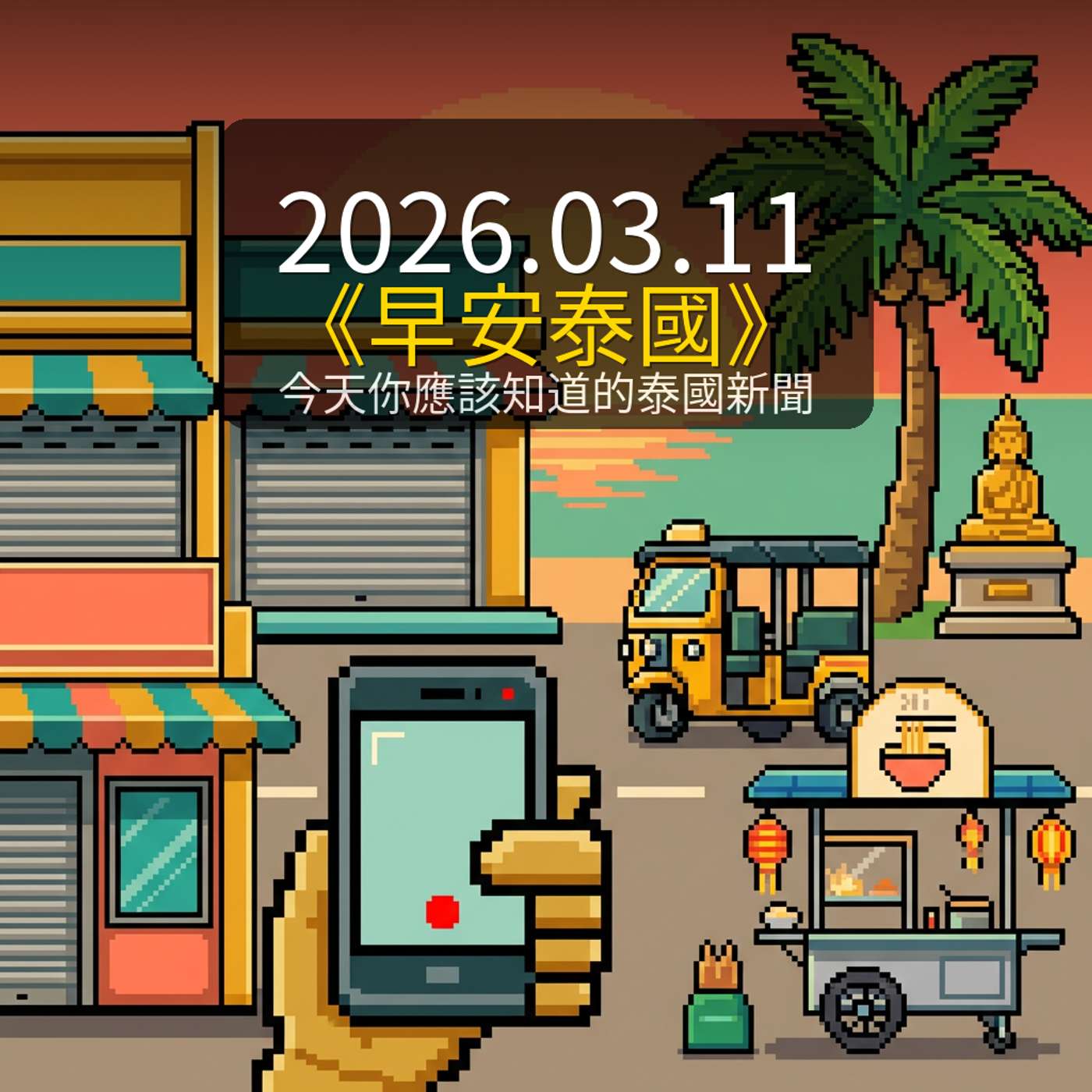 《早安泰國》2026年3月11日（三）