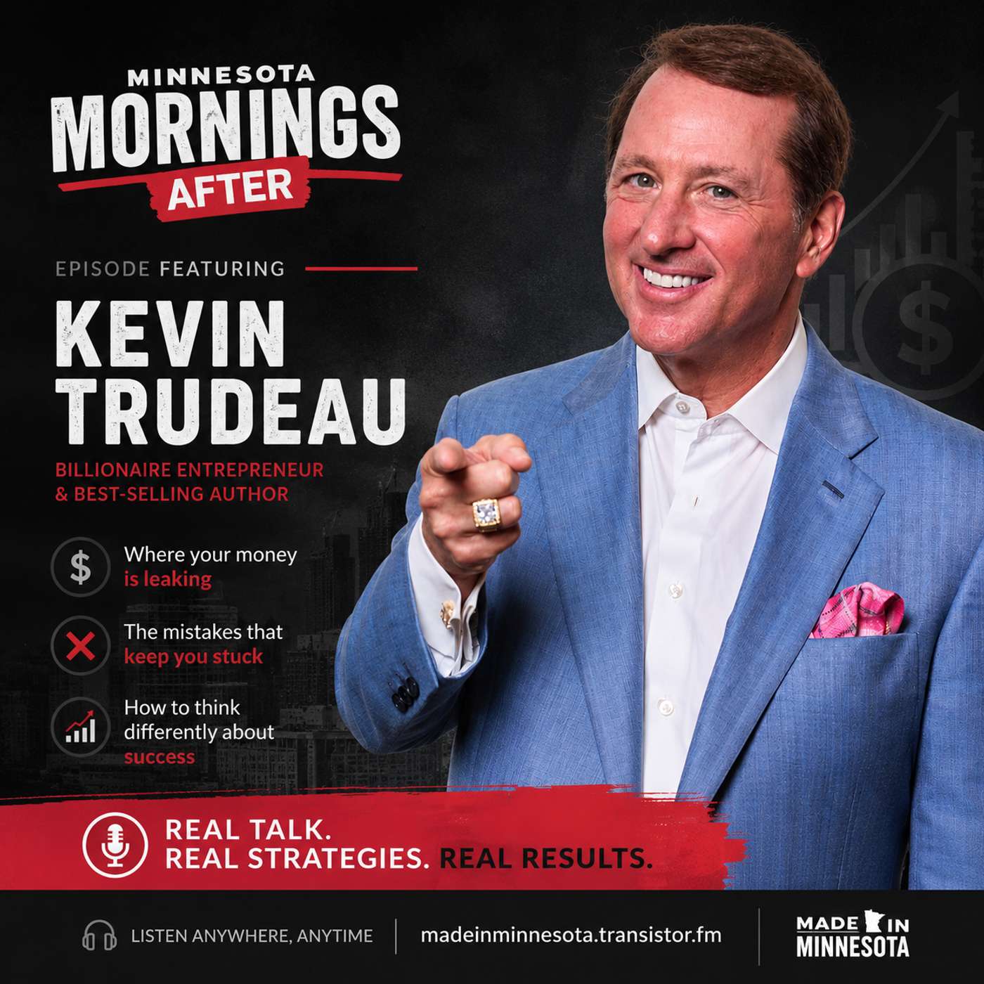 Play MINNESOTA MORNINGS AFTER: BILLIONAIRE, KEVIN TRUDEAU