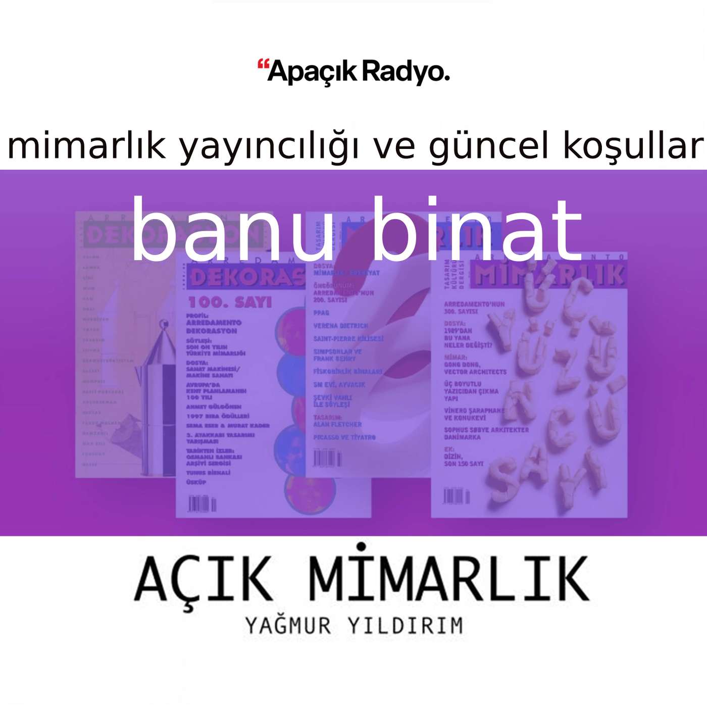Mimarlık yayıncılığı ve güncel koşullar Mimarlık yayıncılığı ve güncel koşullar