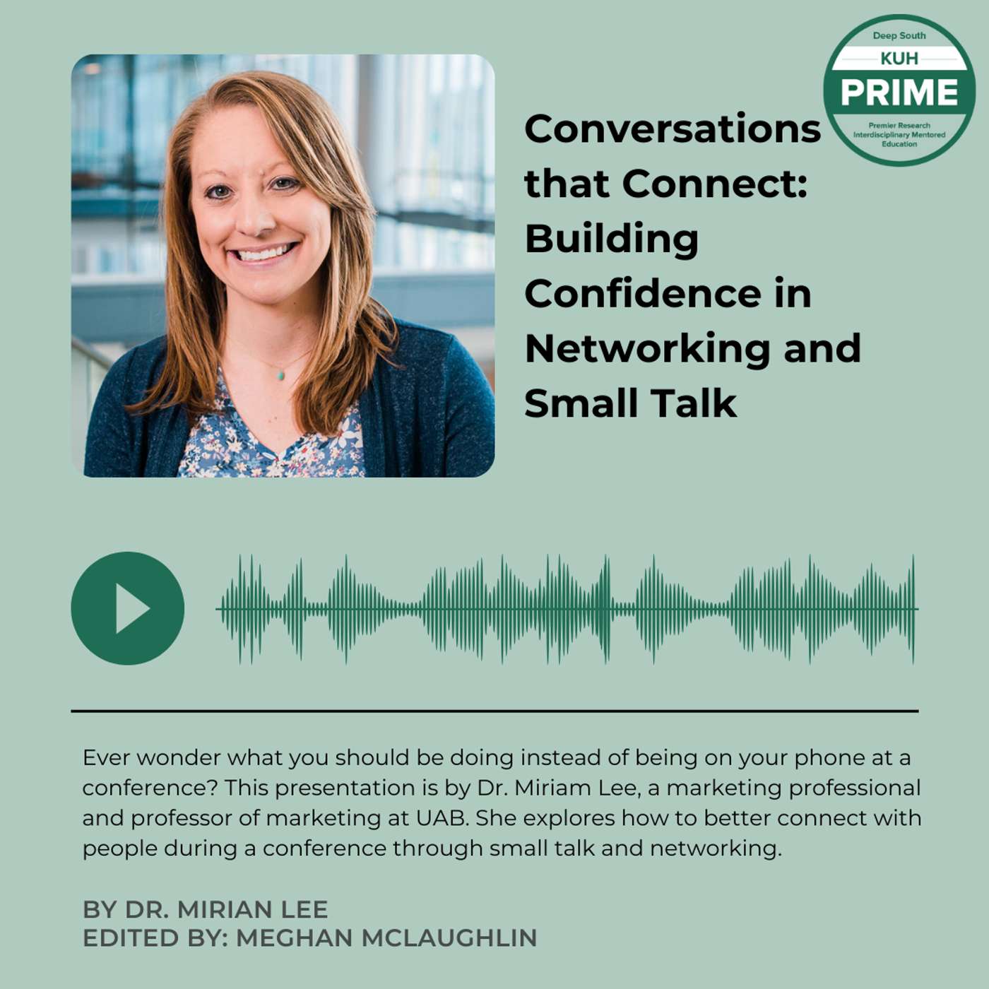 Conversations that Connect: Building Confidence in Networking and Small Talk episode artwork