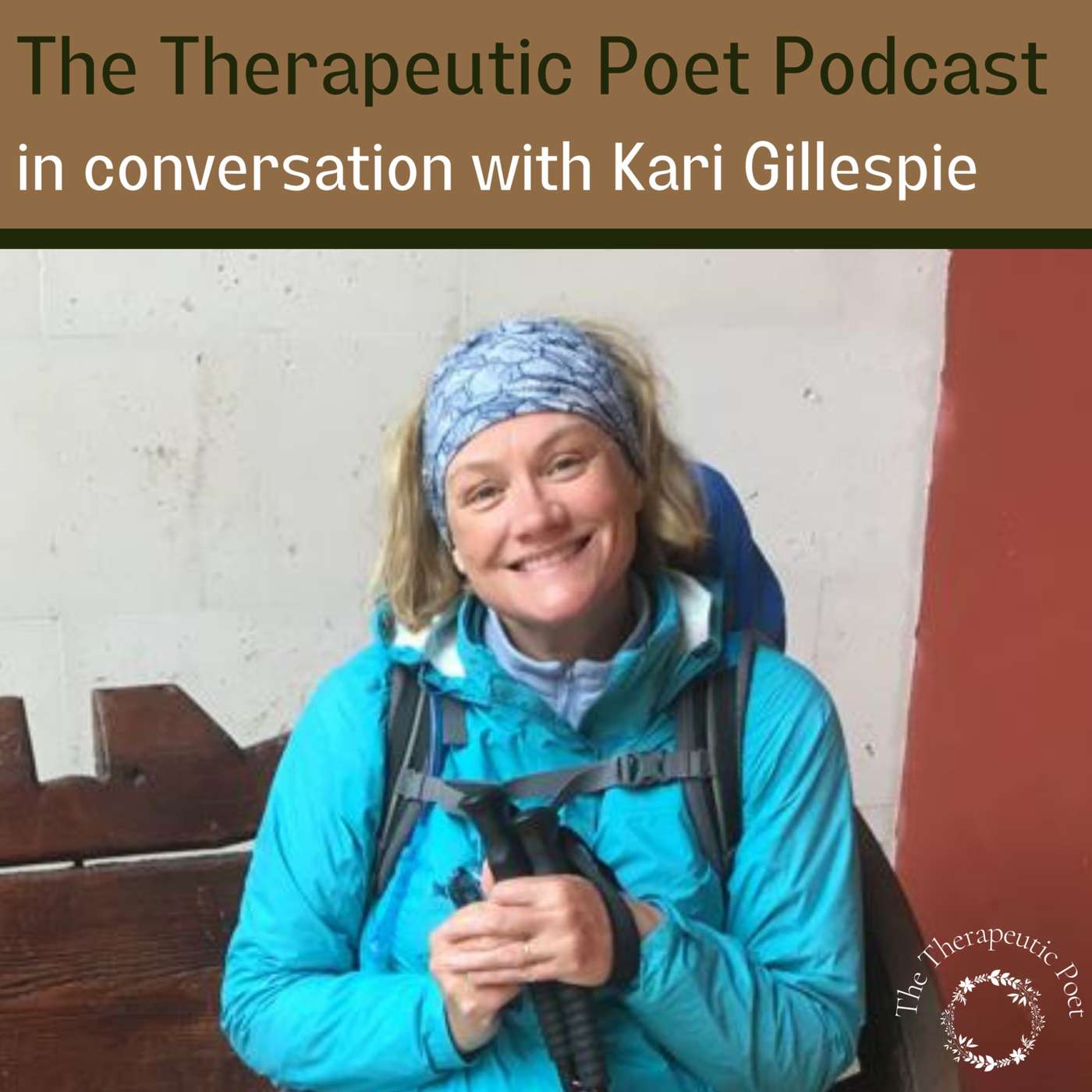 In conversation with Kari Gillespie about walking the Camino de Santiago episode artwork