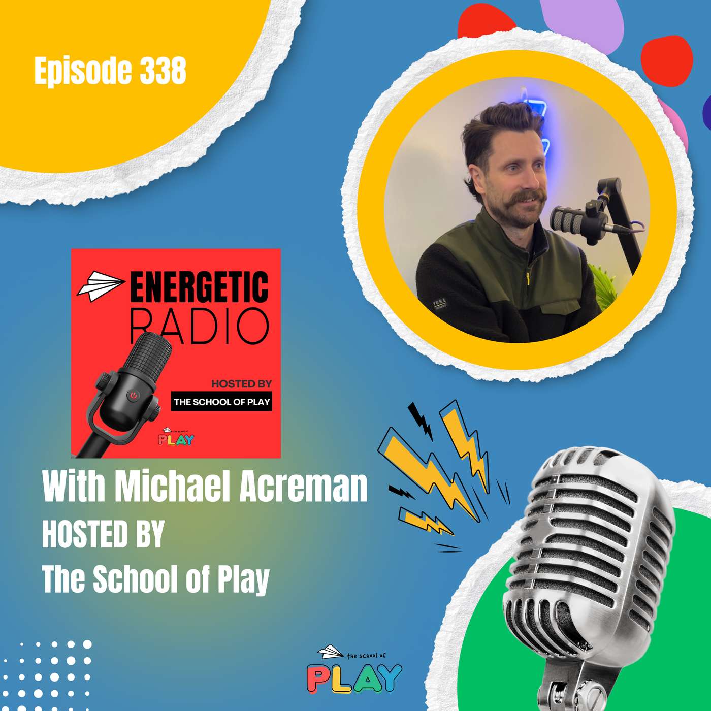#338: Michael Acreman | Unleashing Fun: Embracing Authenticity for Strong Connections & Mental Well-being episode artwork