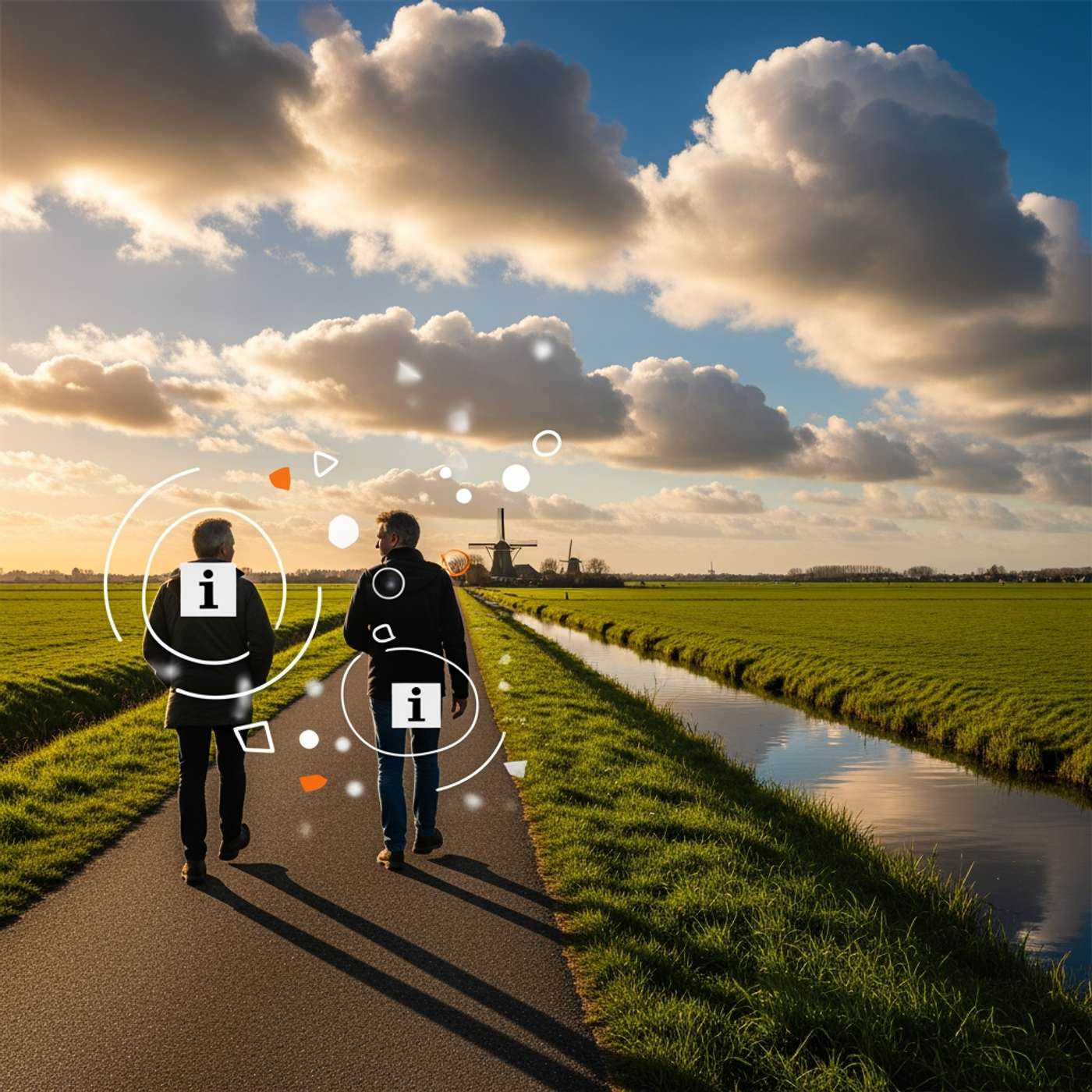 Dutch Dialogues (A2) - DD021: 16 dec — Treinbotsing Voorschoten (Rick, Tom & Julia tijdens wandeling)