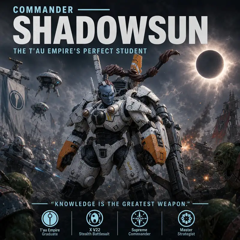 Commander Shadowsun: The T’au Empire’s Perfect Student