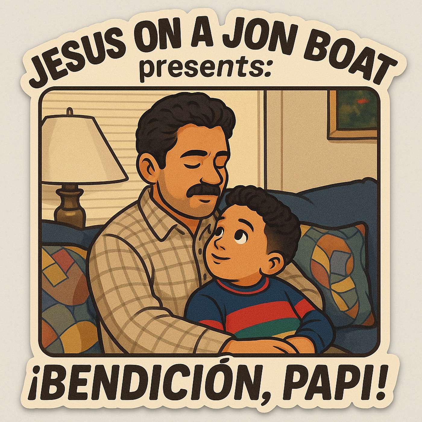Jesus On A Jon Boat