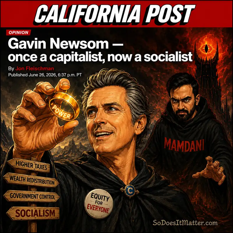Newsom’s Calculated Embrace of Mahmdani’s Socialism Rise