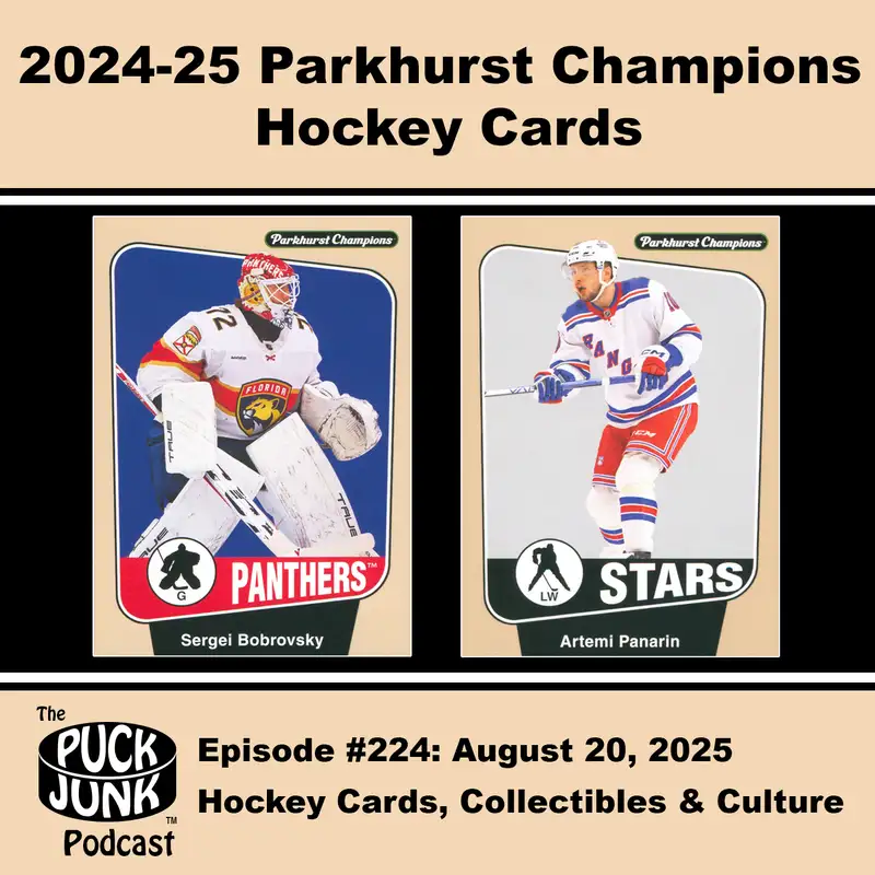 2024-25 Parkhurst Champions Hockey Cards