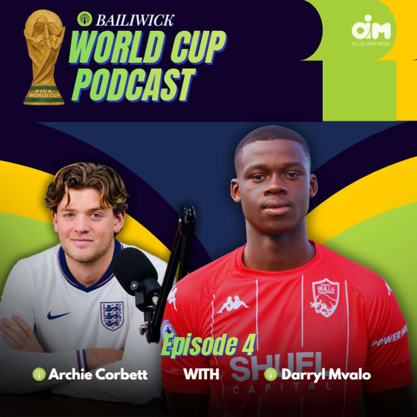 Bailiwick World Cup Podcast | African Football, England & World Cup Surprises | ft. Darryl Mvalo episode artwork