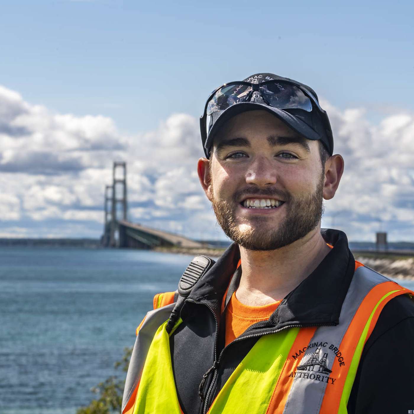 MSU alumnus Cole Cavalieri is the new chief engineer for the Mackinac Bridge Authority episode artwork