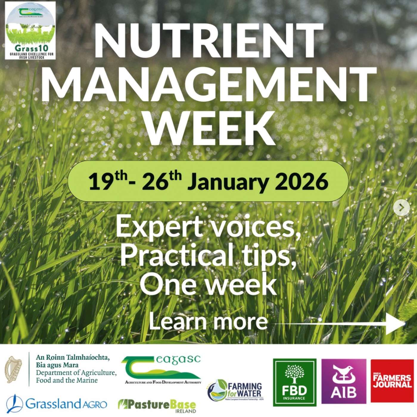 Nutrient Management Week: The timing of applications to maximise return