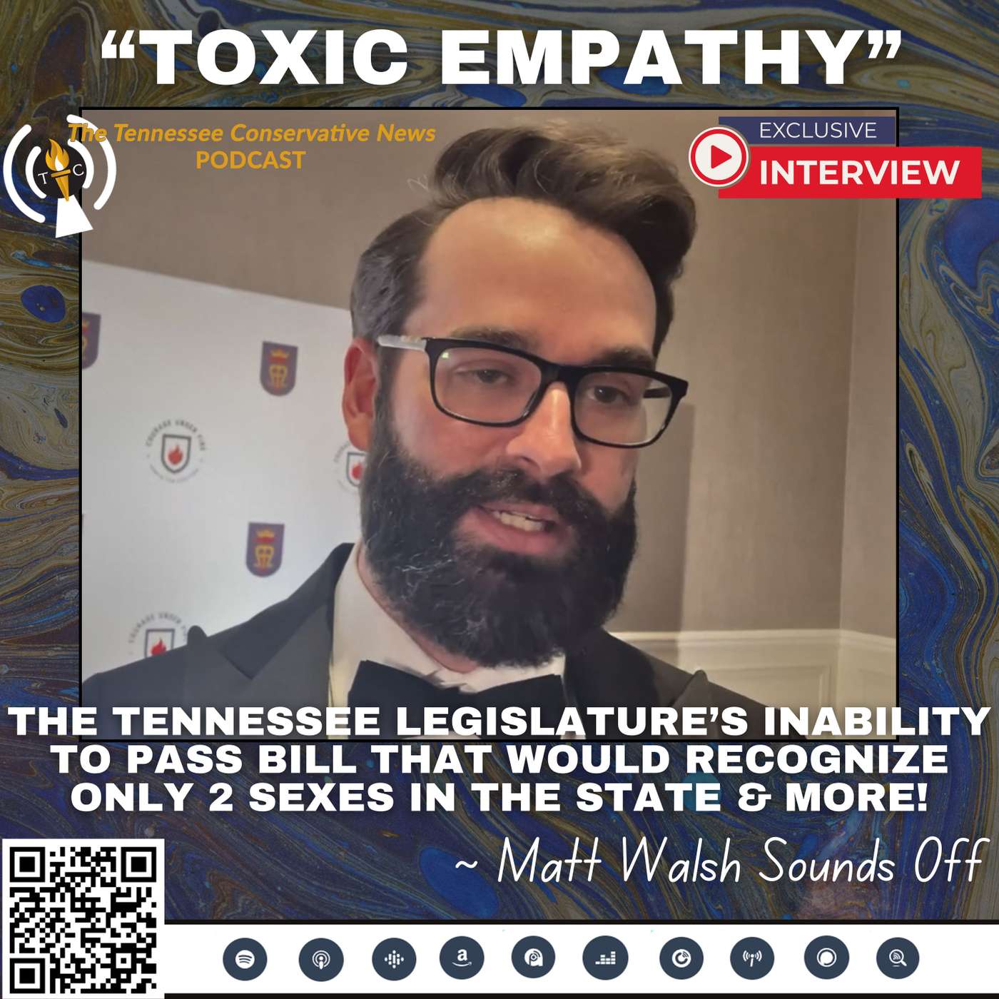 “Toxic Empathy” - TN's Failure to Pass Bill to Recognize Only 2 Sexes ~ Matt Walsh Sounds Off