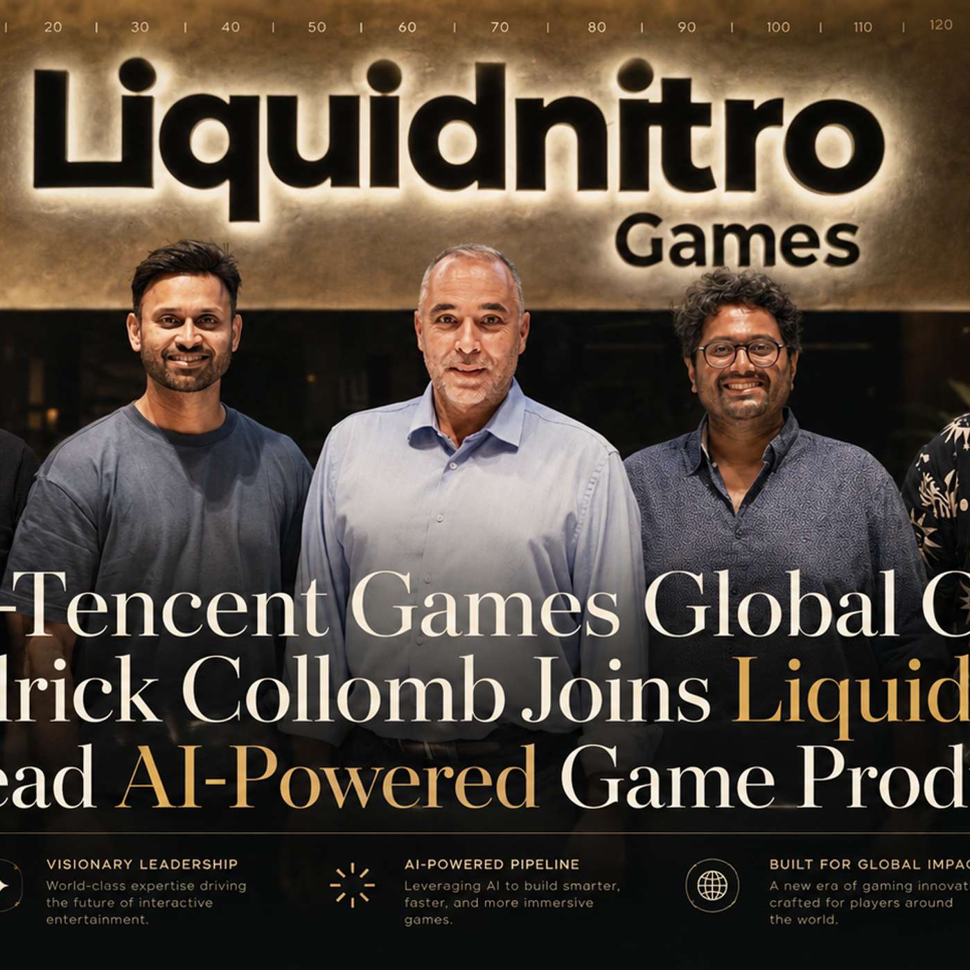Ex-Tencent Games Global CTO Cedrick Collomb Joins Liquidnitro to Lead AI-Powered Game Production