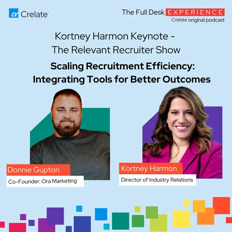 Kortney Harmon Keynote | The Relevant Recruiter Show - Scaling Recruitment Efficiency: Integrating Tools for Better Outcomes