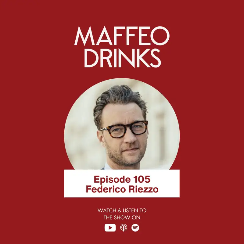 105 | The Bar Under Their Palm: Federico Riezzo on London 90's Cocktail Golden Era and Why Service Beats Technical Skills