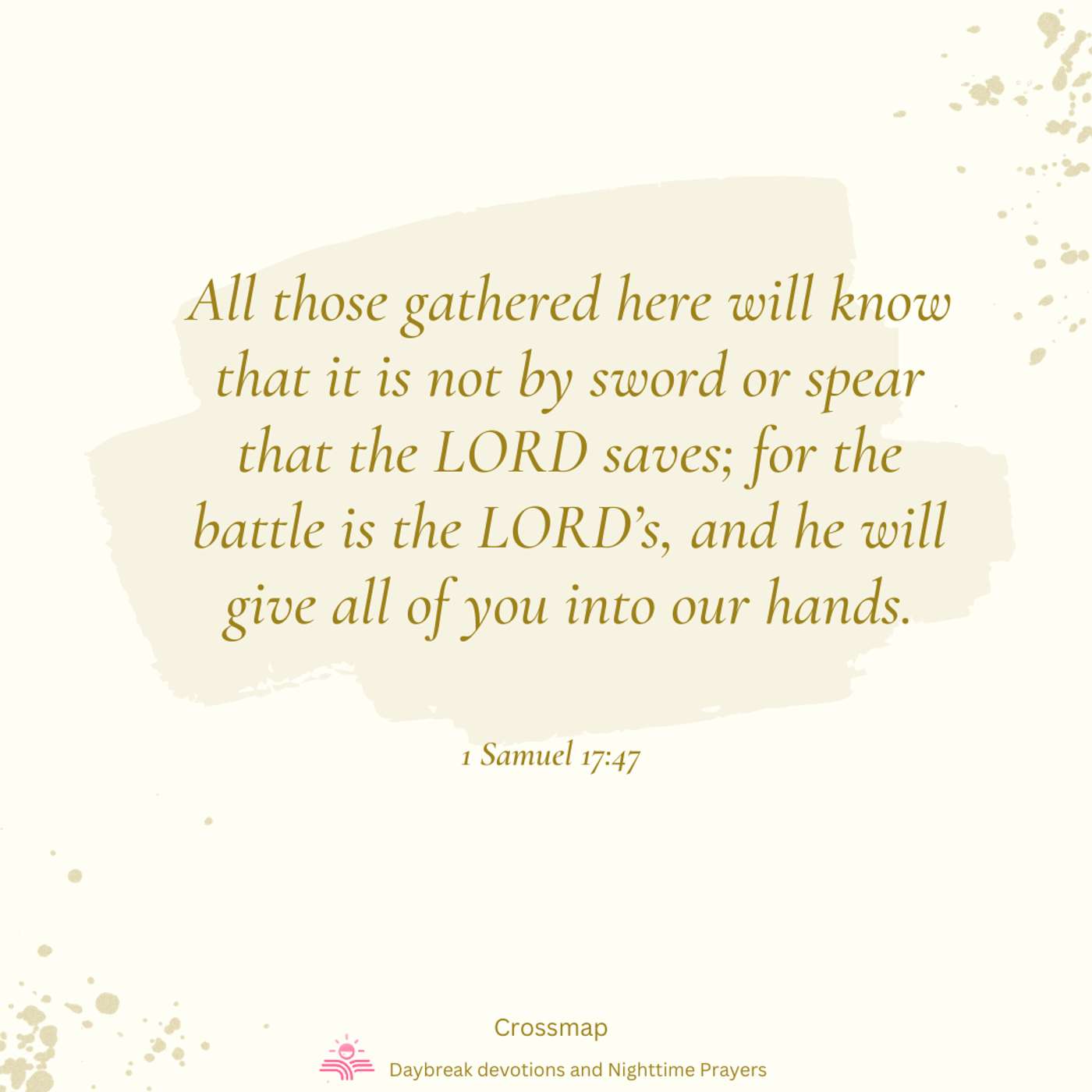 The Right Armor to Fight Fear - A Nighttime Prayer