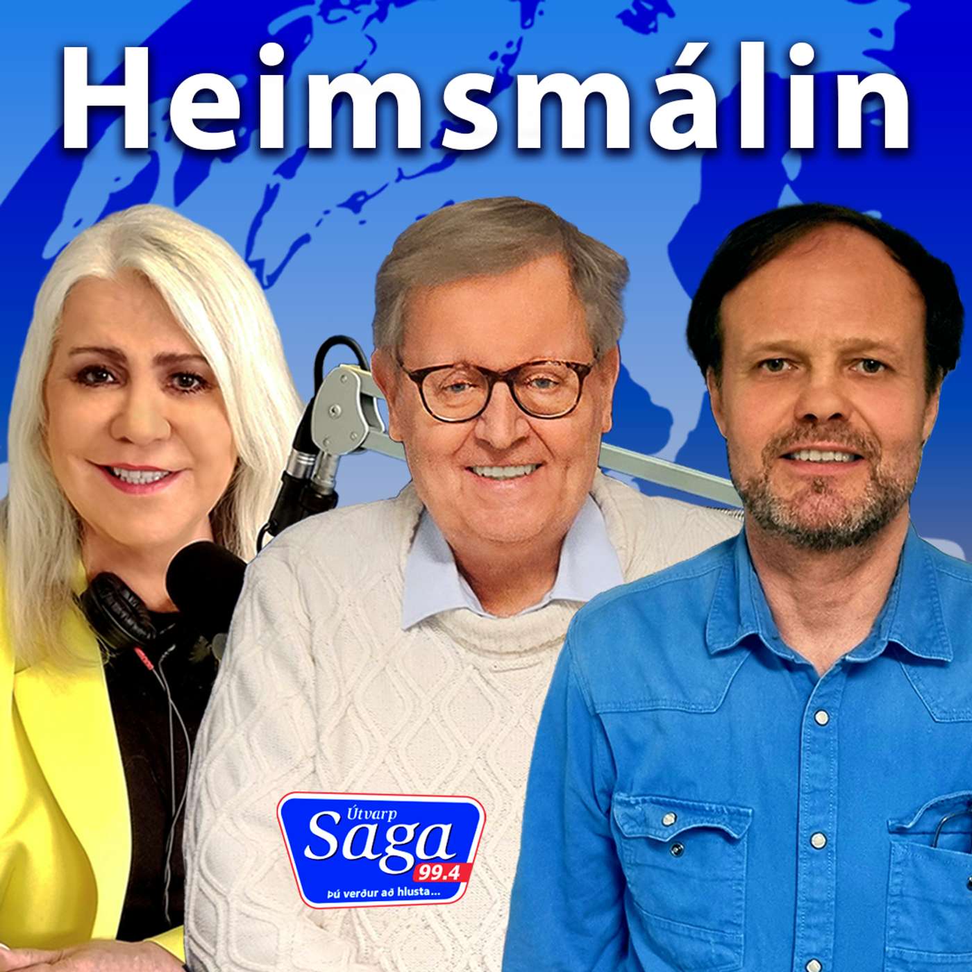 Pétur Gunnlaugsson, Arnþrúður Karlsdóttir og Haukur Hauksson fréttamaður í Moskvu episode artwork