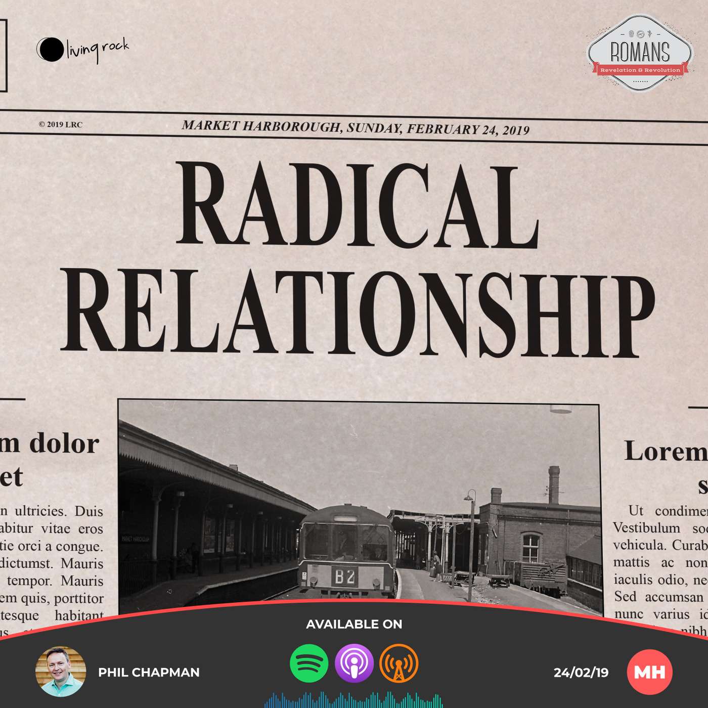 Radical Relationship | Phil Chapman | 24/02/19 | Market Harborough episode artwork