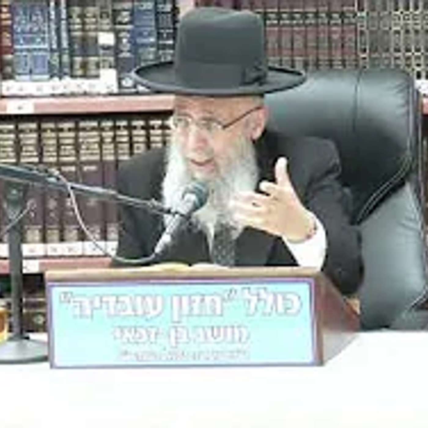 הרב גדעון בן משה :  הלכות בורר -  ברירה בשקית תה או קומקום עם מסננת . חלק ח . episode artwork