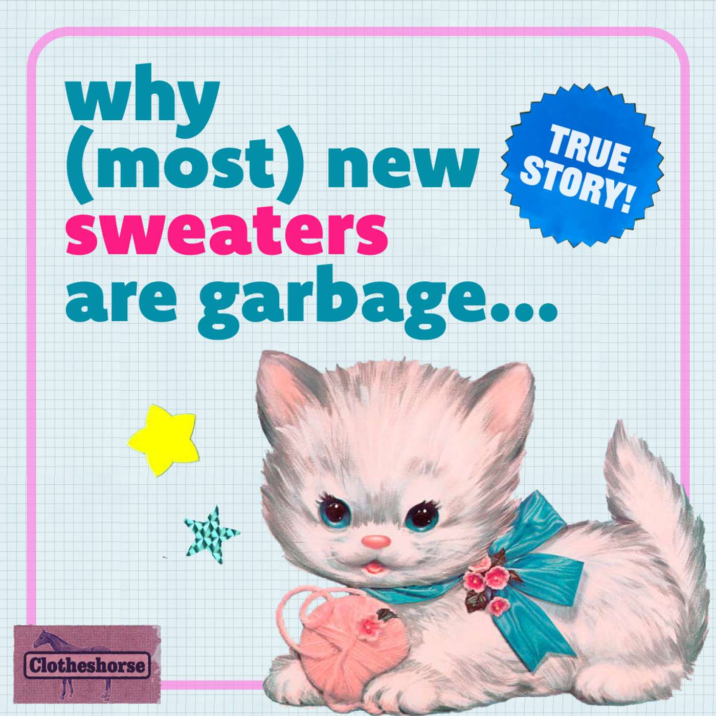 REWIND: Why new sweaters are kinda garbage, with Dani of Picnicwear REWIND: Why new sweaters are kinda garbage, with Dani of Picnicwear
