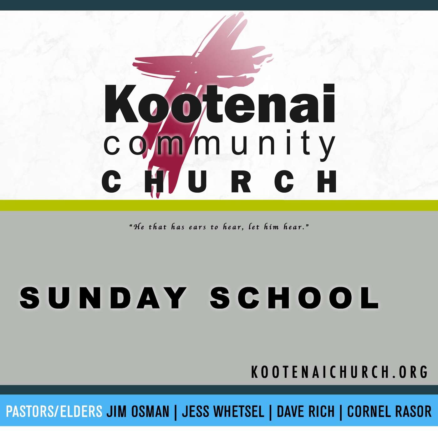 Q&A with Pastor/Elder Jim Osman – March 2, 2014 episode artwork