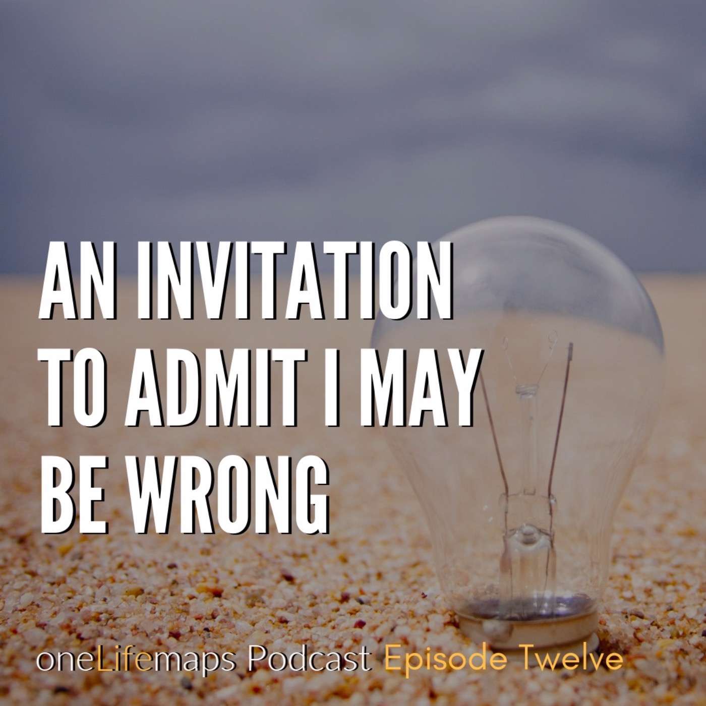 12. An Invitation to Admit I May Be Wrong episode artwork