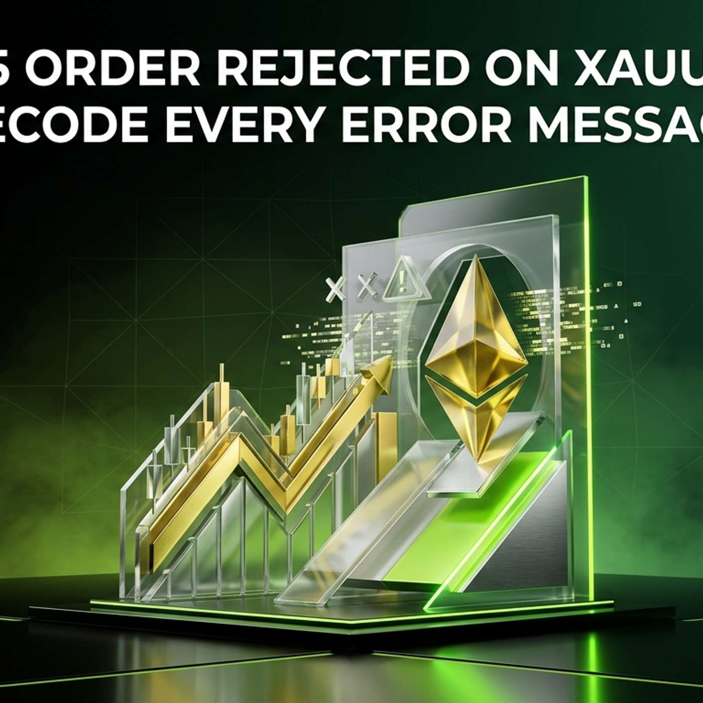 MT5 Order Rejected on XAUUSD: Decode Every Error Message