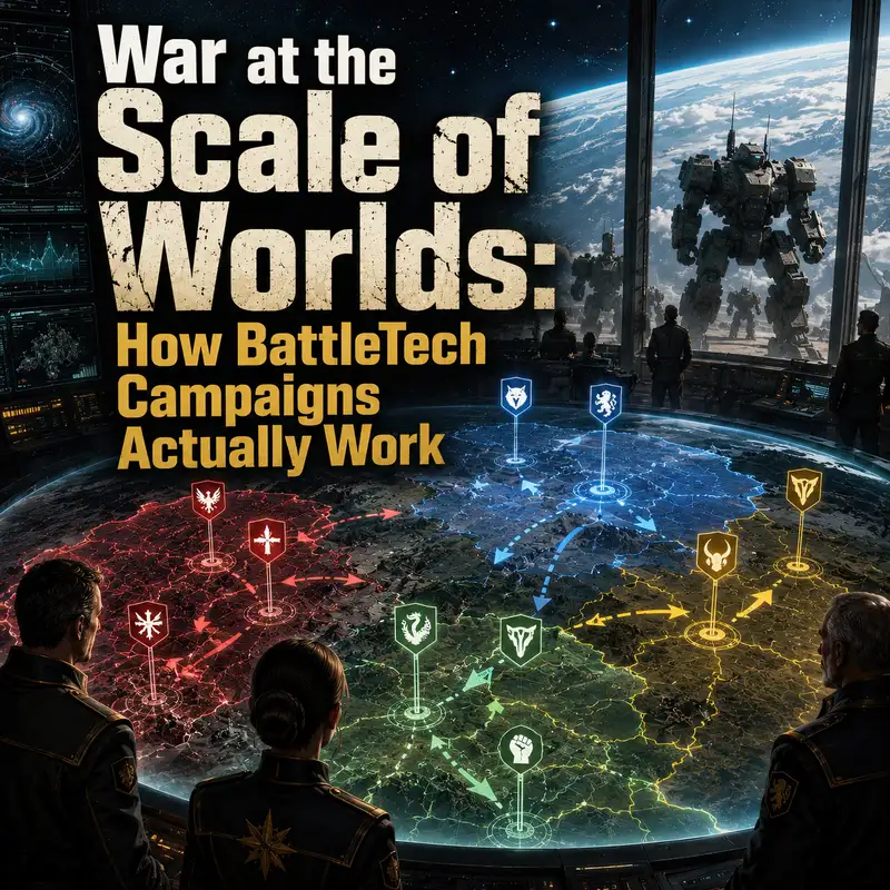 War at the Scale of Worlds: How BattleTech Campaigns Actually Work