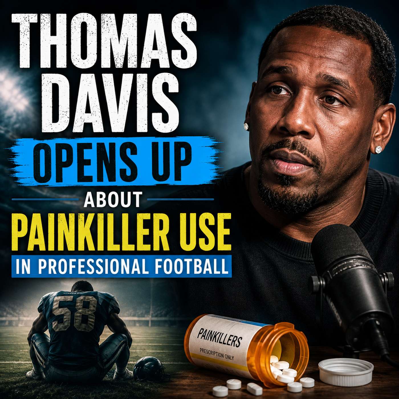 Thomas Davis Opens Up About Painkiller Use in Professional Football