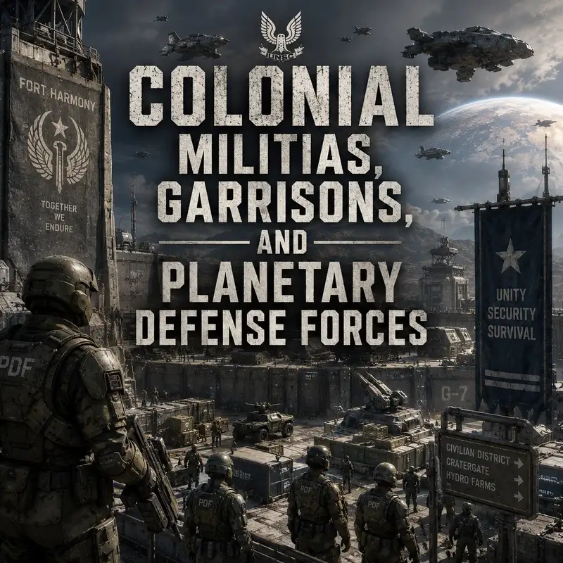 Colonial Militias, Garrisons, and Planetary Defense Forces