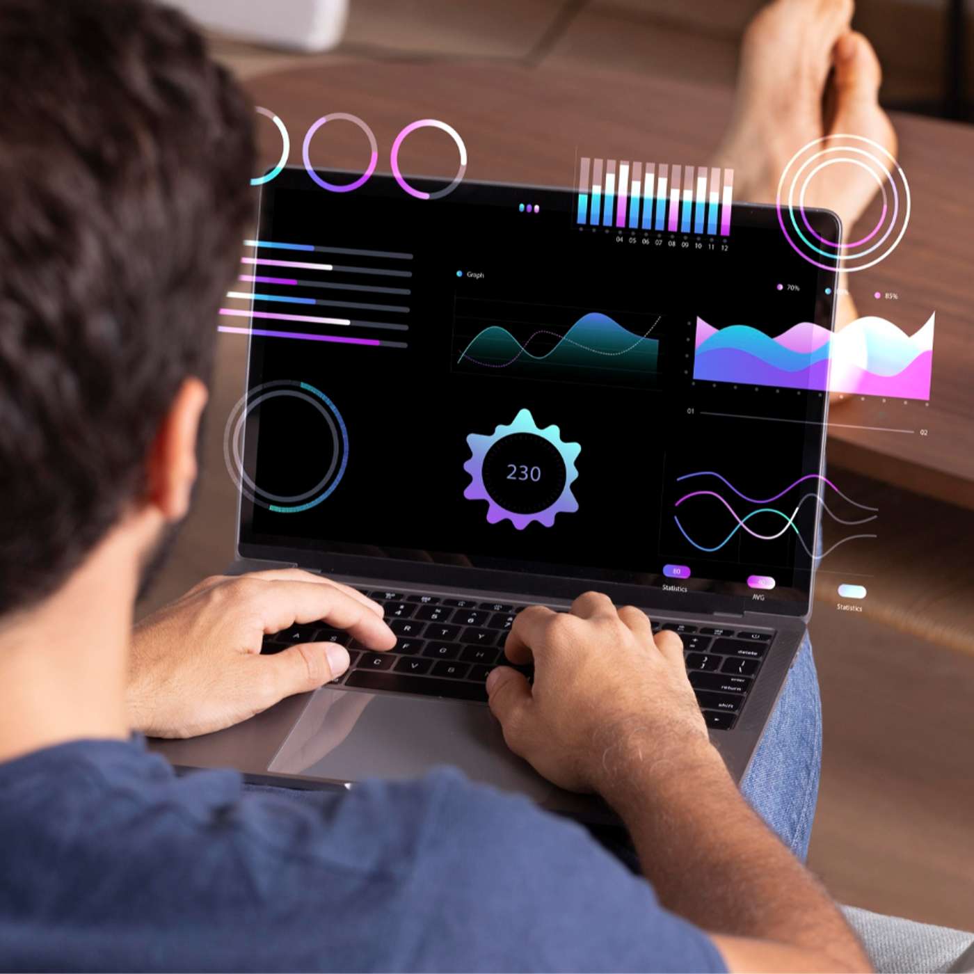 Mastering the Craft of Transforming Data into Engaging Visual Narratives in User Interfaces