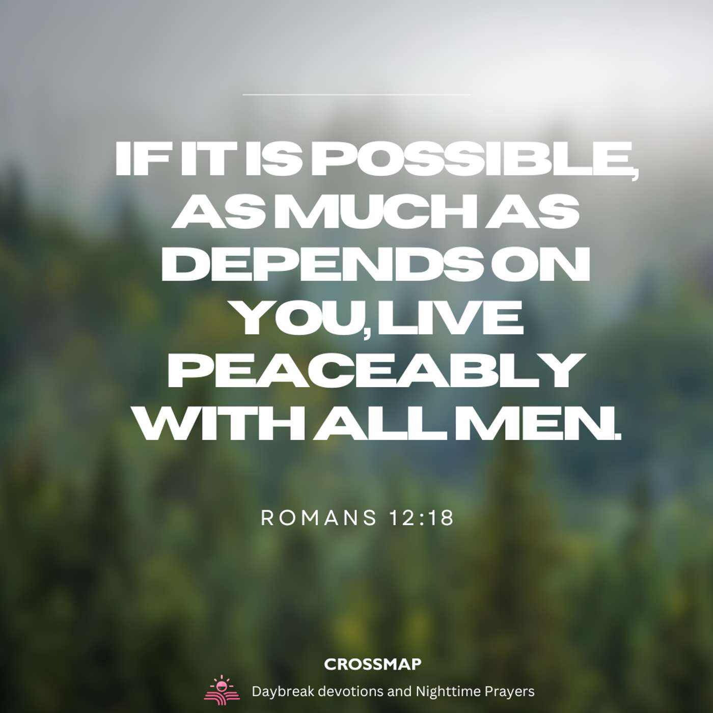 Blessed Are the Peacemakers - A Nighttime Prayer