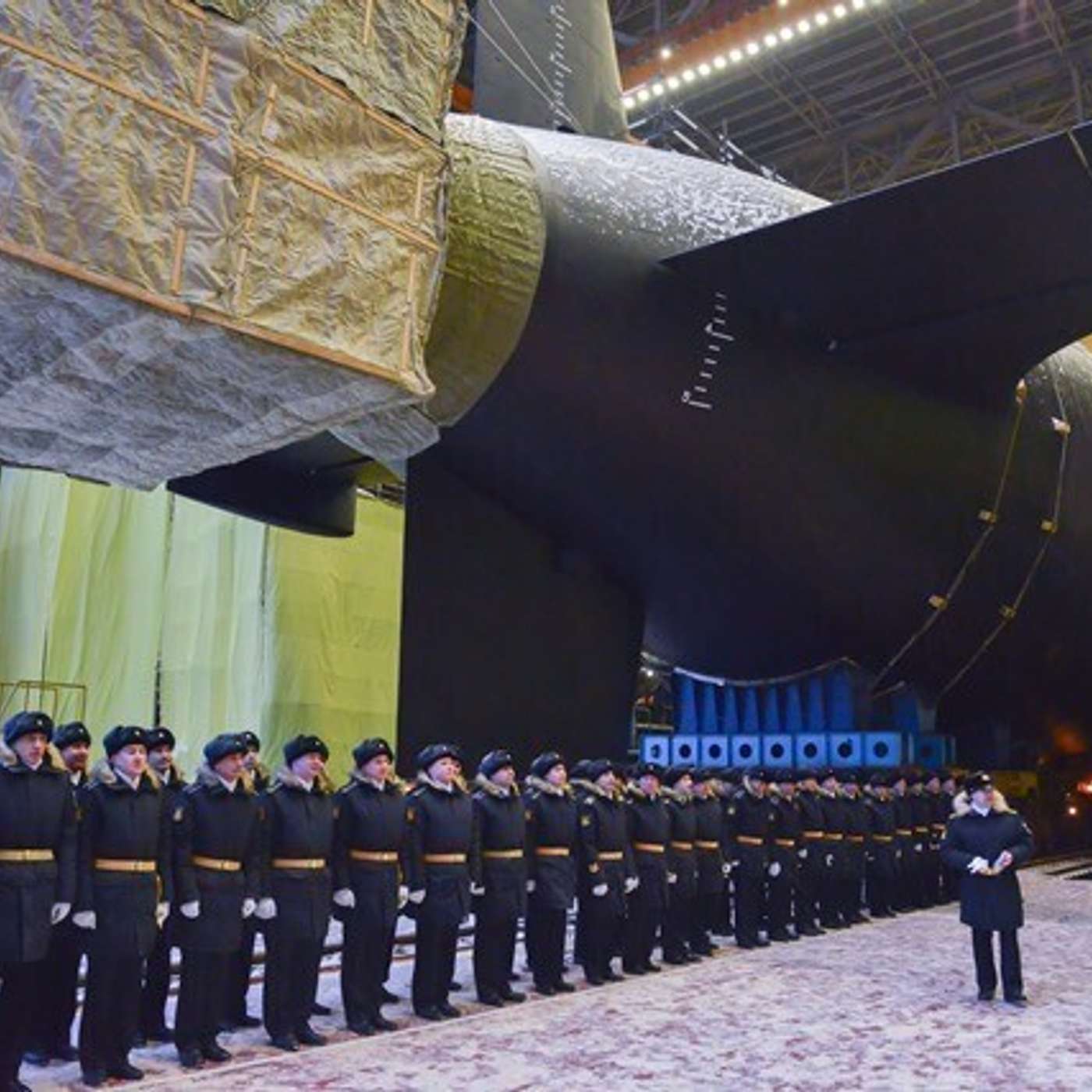 В России спущена на воду новая стратегическая подлодка проекта «Борей-А»