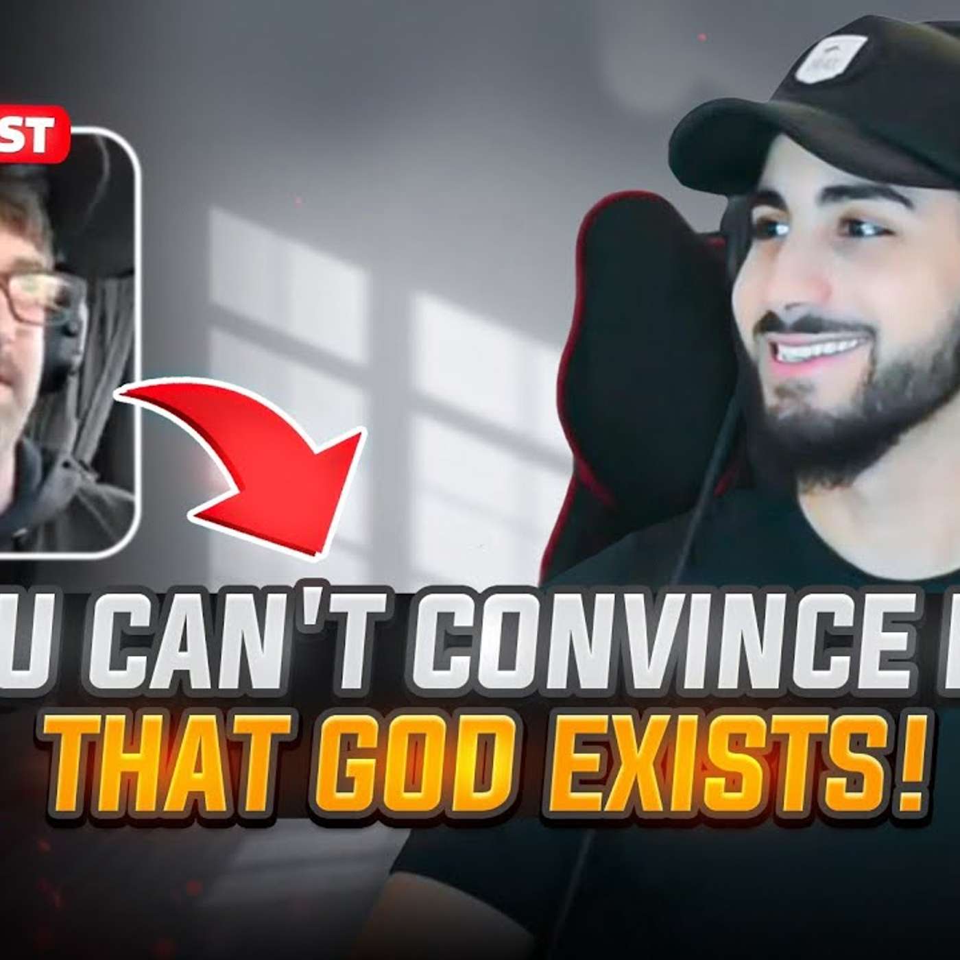 Intellectually Bankrupt Atheist Demands Evidence For God! Muhammed Ali episode artwork