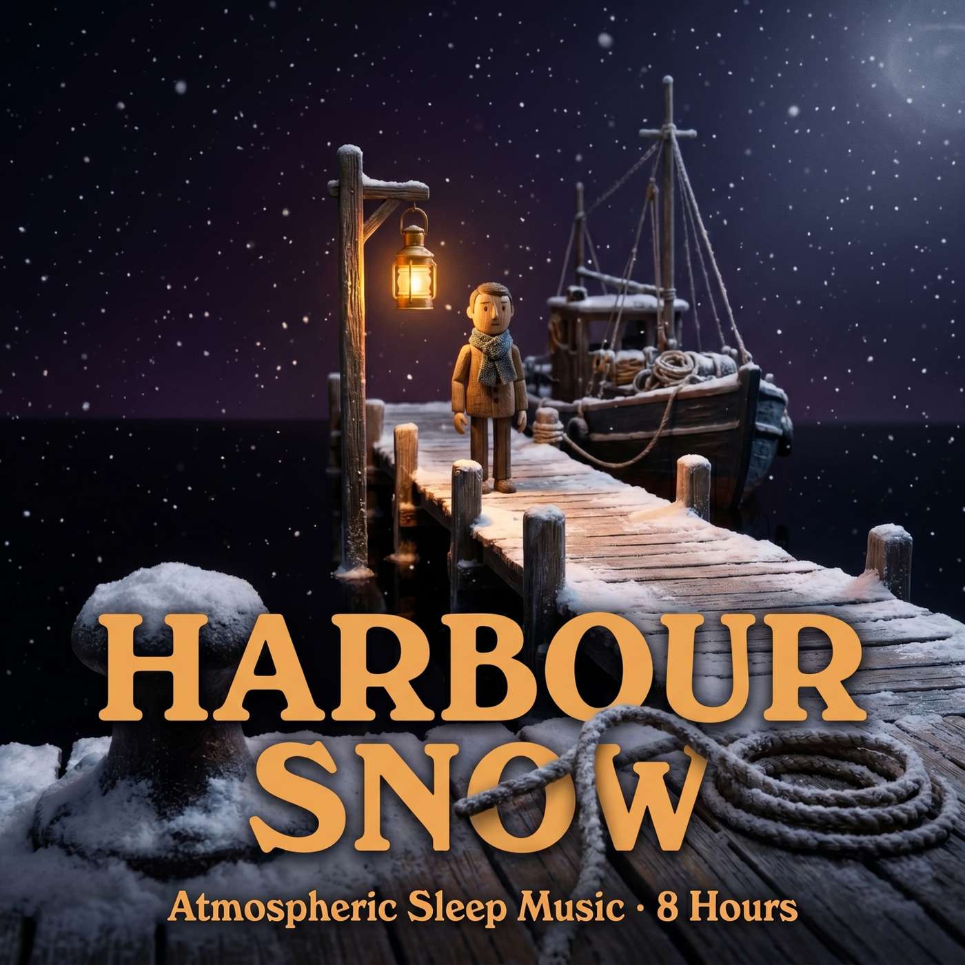 Harbour Snow — 8 Hour Ambient Sleep Music | Oceanic Winter episode artwork