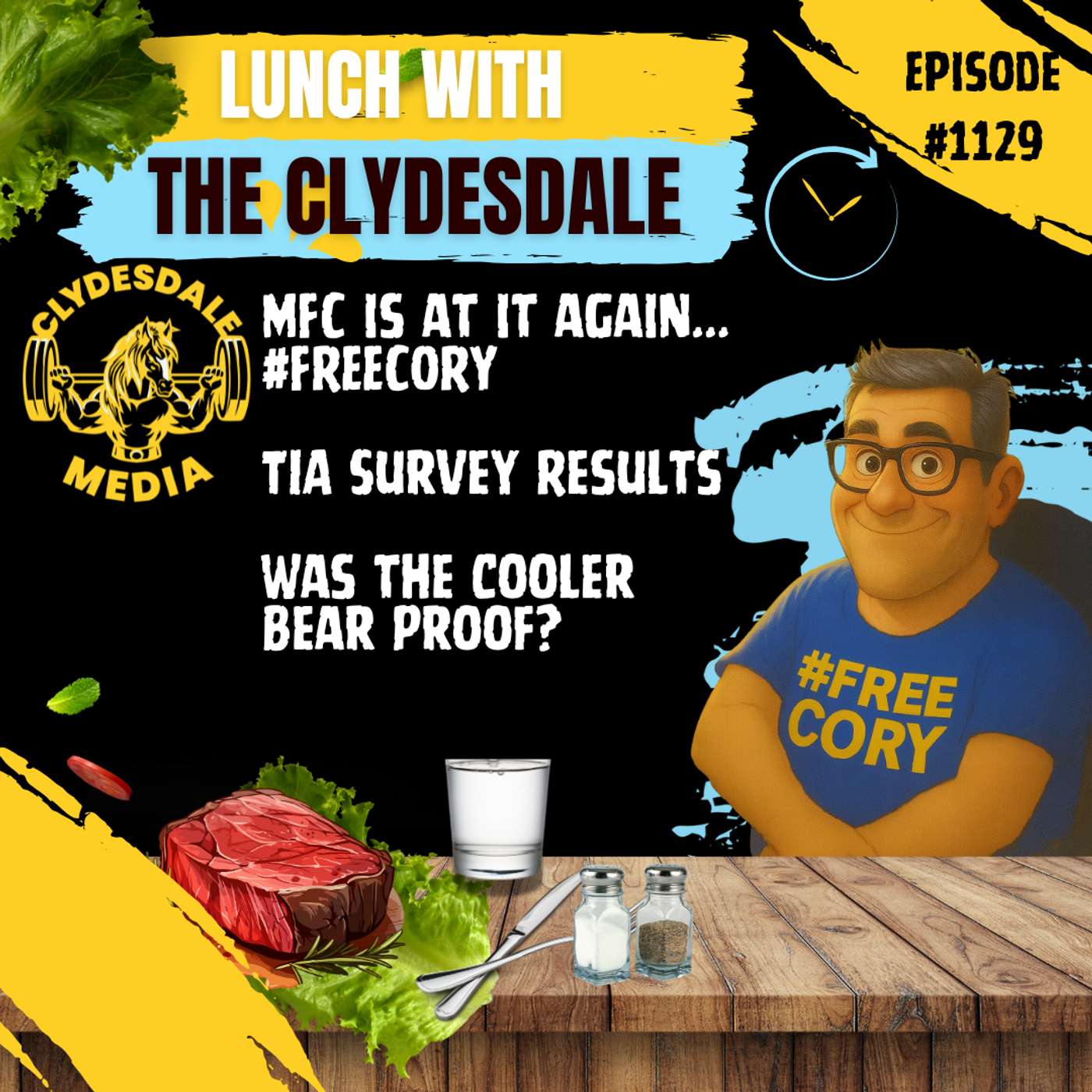 Lunch with the Clydesdale - We Look at Survey Results about Tia's Comeback episode artwork