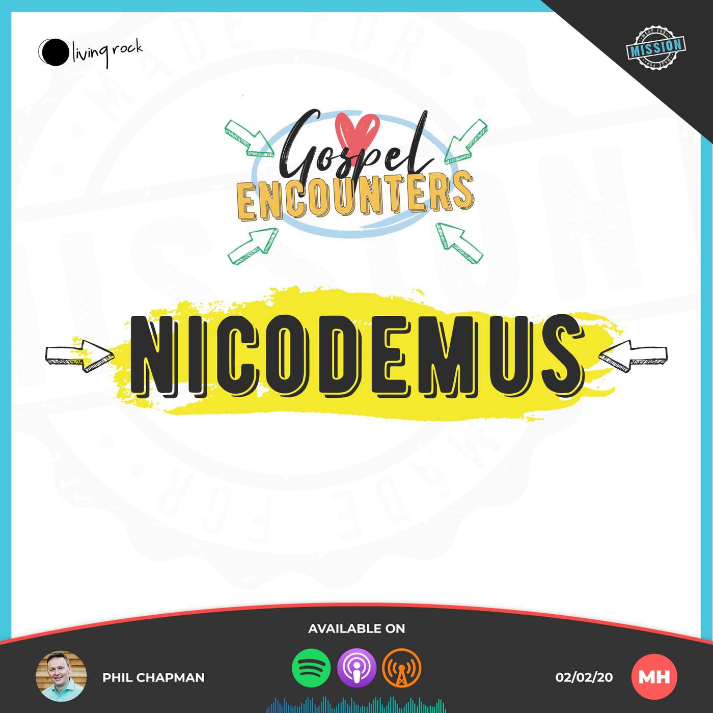 Gospel Encounters: “Nicodemus” | Phil Chapman | 02/02/20 | Market Harborough episode artwork
