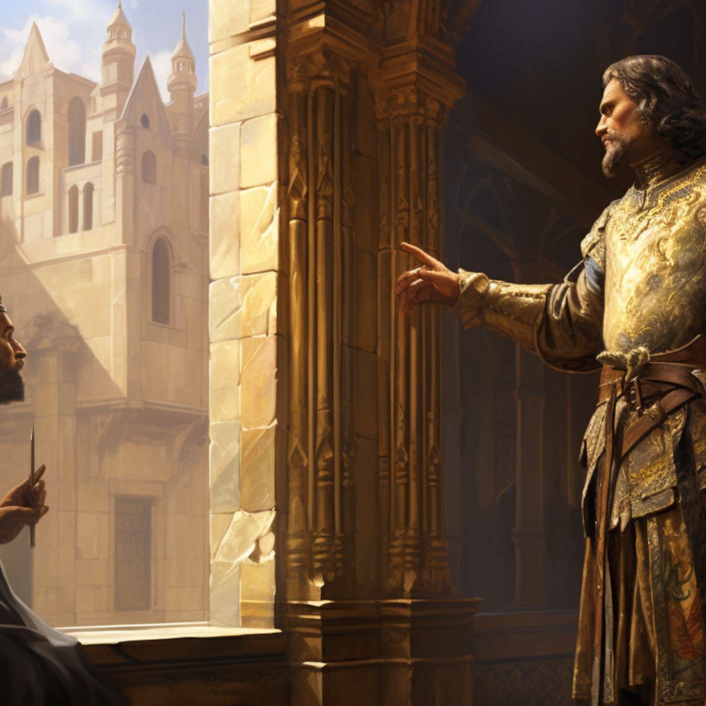 THE BEGGAR AND THE KING by Winthrop Parkhurst