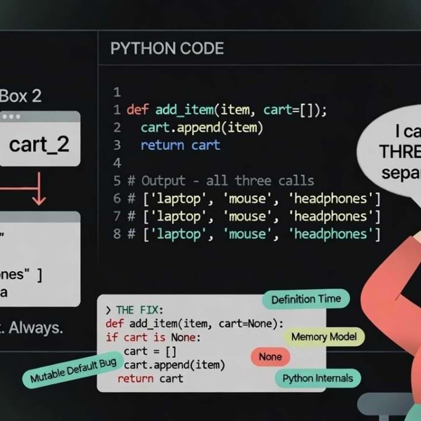 Why Your Python Functions Are Secretly Changing Data You Never Passed to Them episode artwork