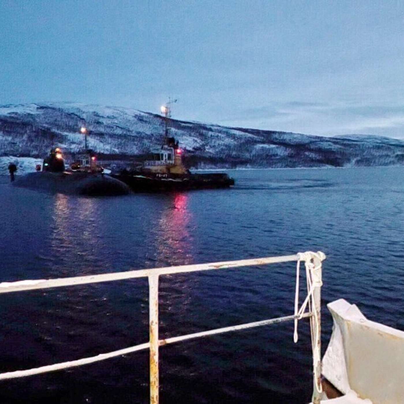 Атомная подлодка вернулась на базу в российской Арктике после семилетней модернизации