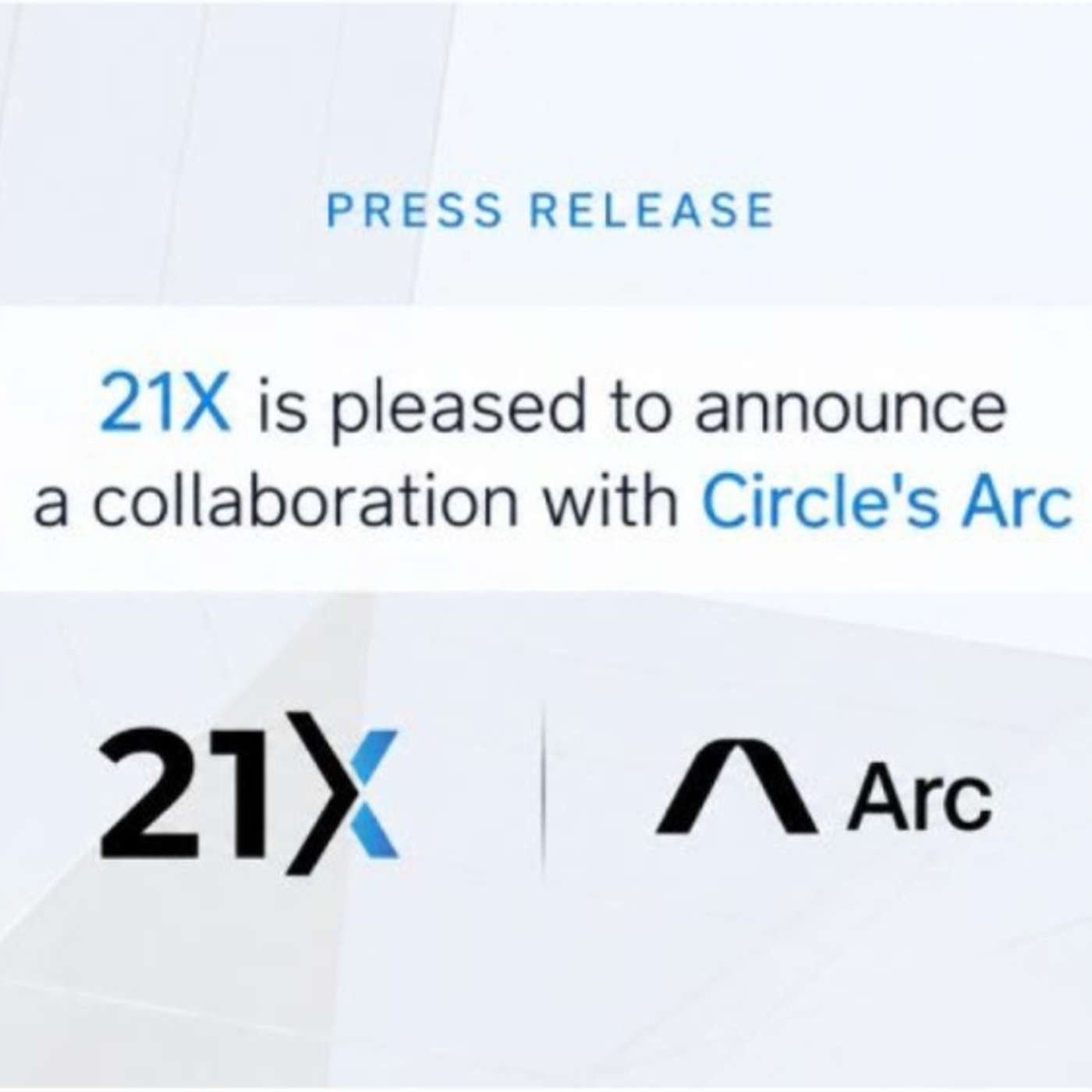 21X Group Announces Collaboration with Circle as it joins Arc as a Day-1 Launch Partner