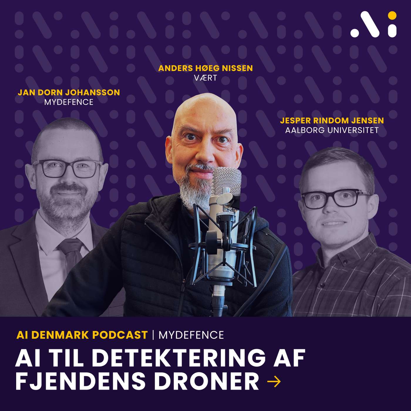 AI-ører lytter efter militære droner